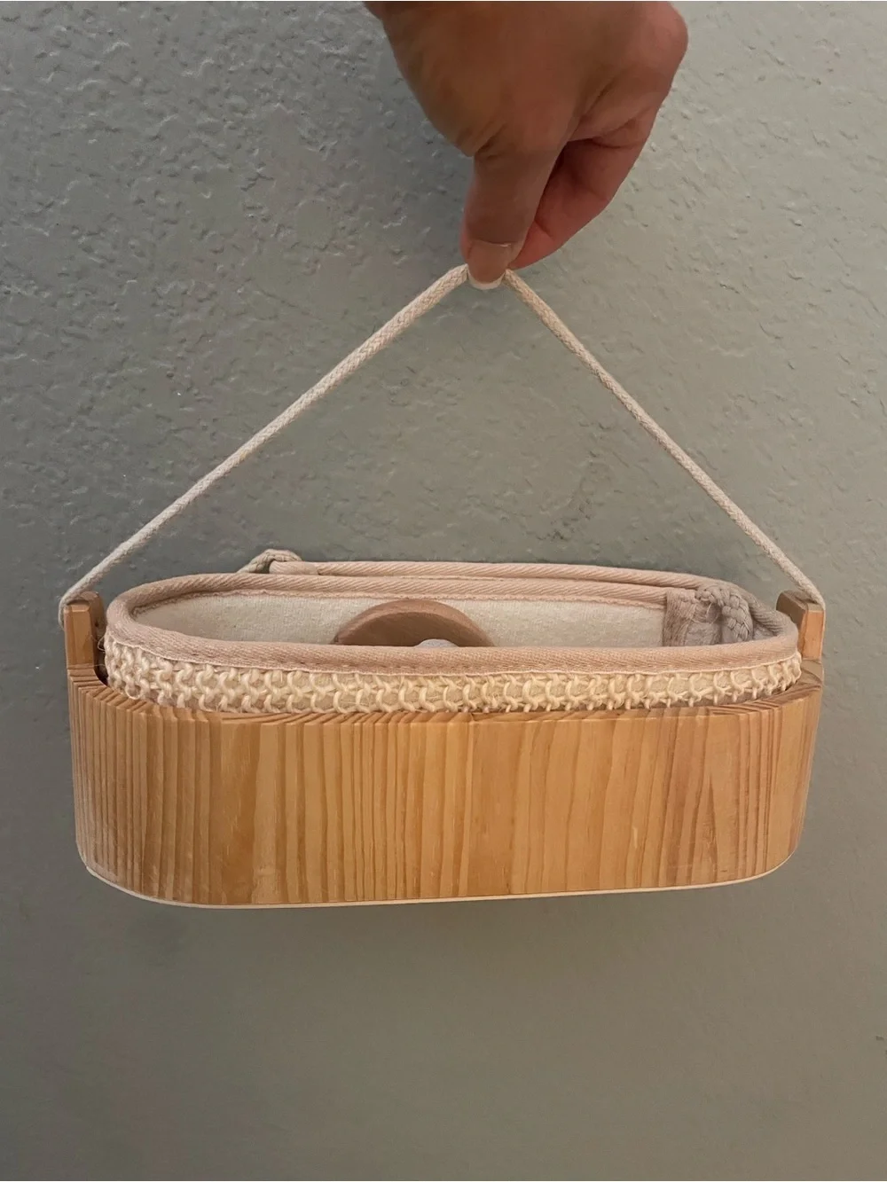 Wood Hanging Bath / Shower Caddy - 6 piece bundle - BNWOT